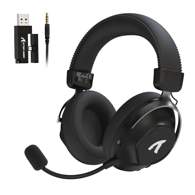 Headset Gamer Sem Fio ATTACK SHARK L50 PRO com Três Modos