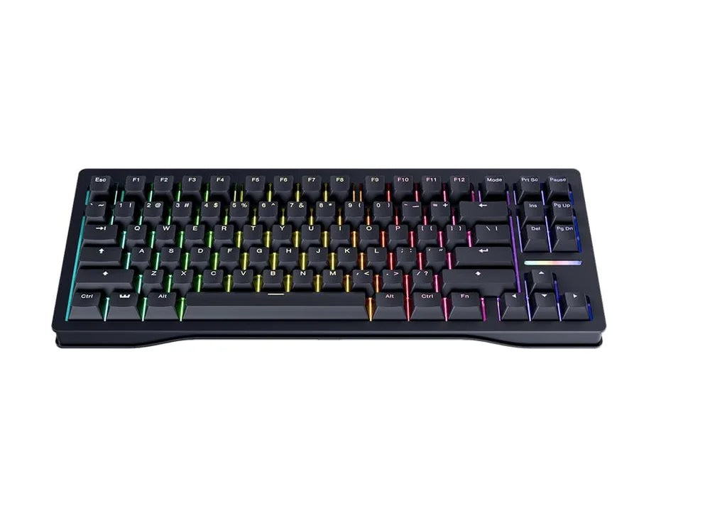 Teclado Mecânico Gamer Wooting 80he, RGB, Layout 80%, 8000Hz, Preto