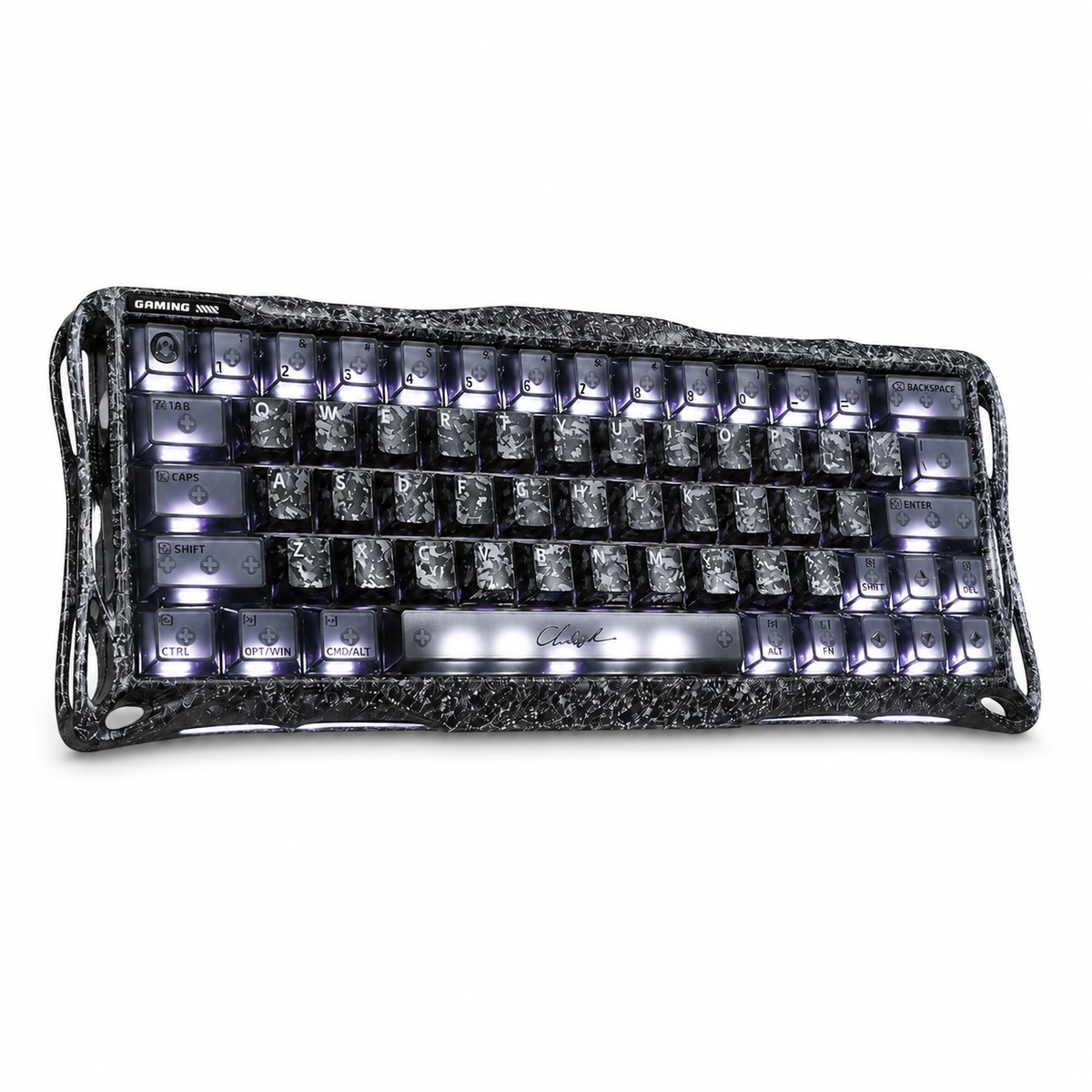 GravaStar Mercury V60 Pro Special Edition – Cyber Frost Black 8K Hall Effect
