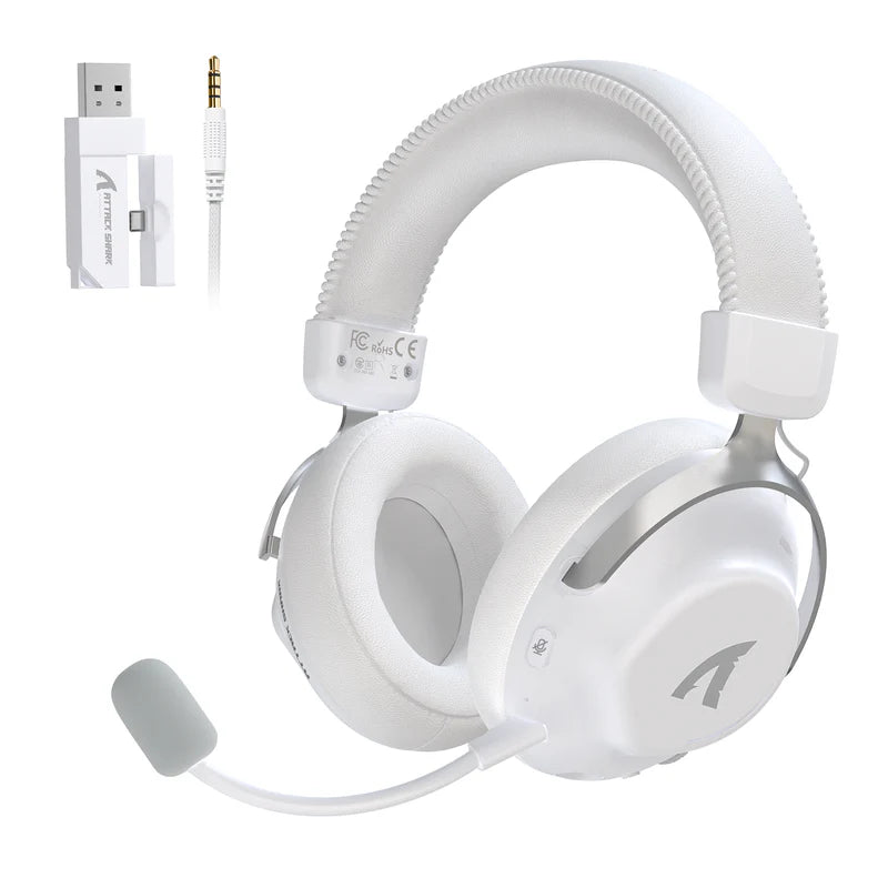 Headset Gamer Sem Fio ATTACK SHARK L50 PRO com Três Modos