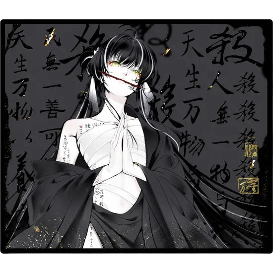 Mouse Pad Wlmouse Qisha - Preto 49 X 42 CM