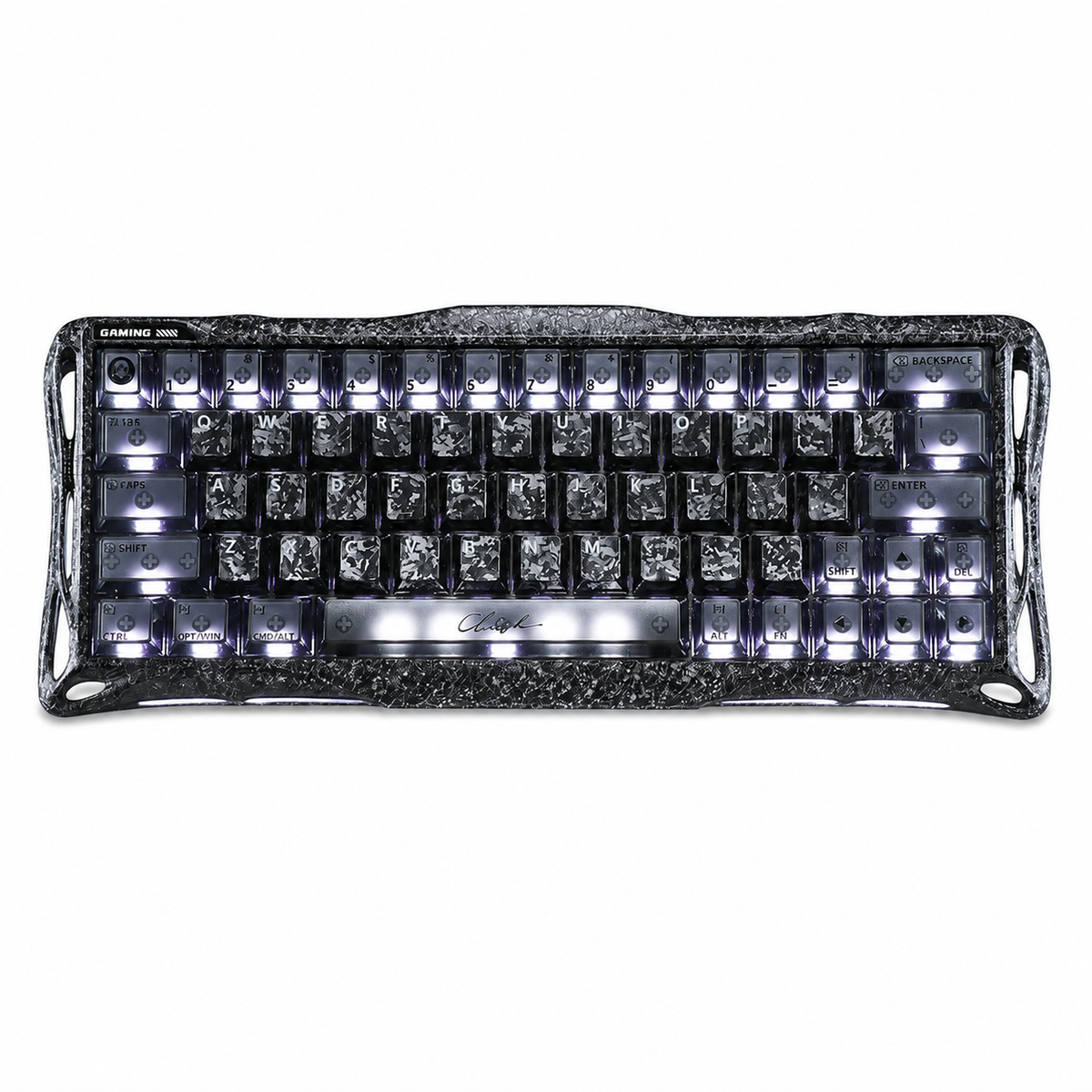 GravaStar Mercury V60 Pro Special Edition – Cyber Frost Black 8K Hall Effect